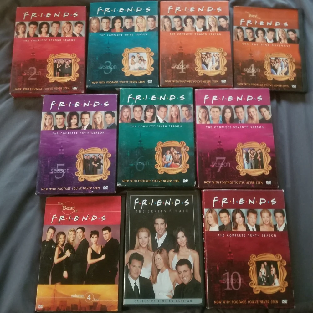 FRIENDS Complete Seasons DVD Collection (Multiple Seasons)